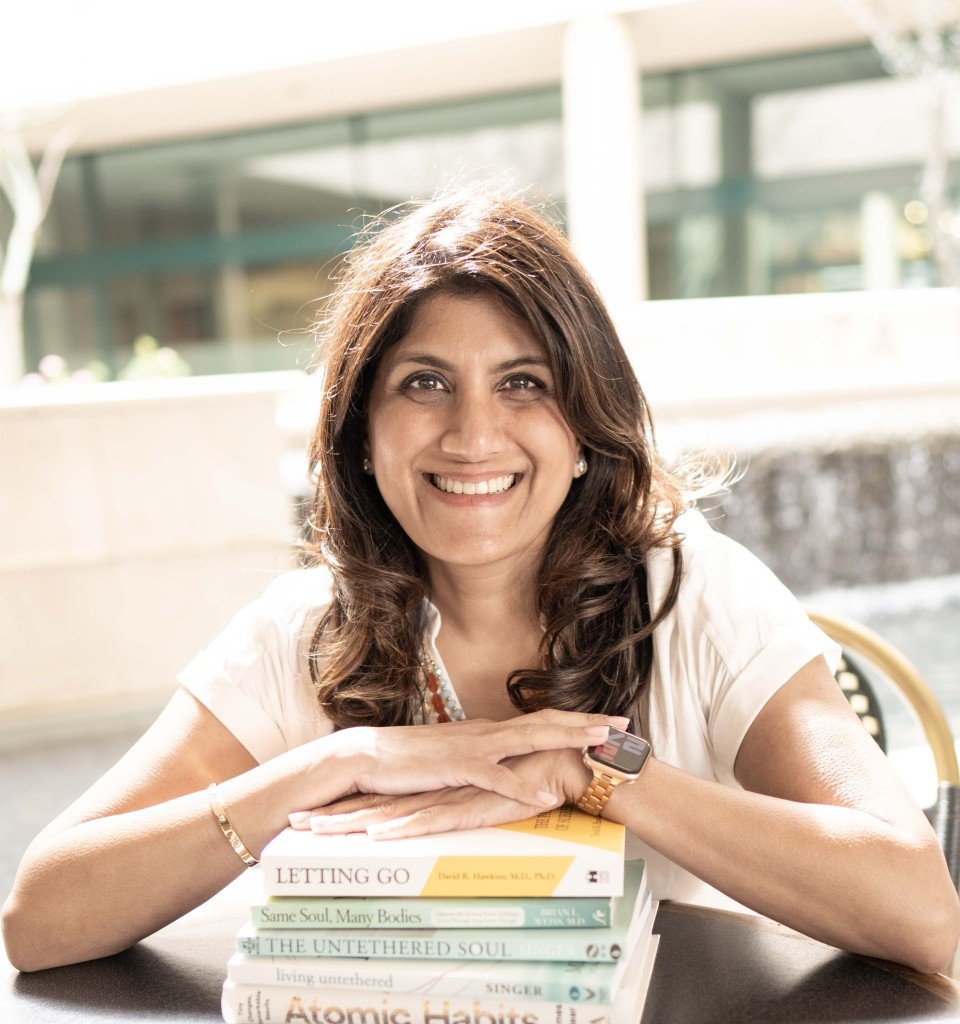 Ashmi Shah with Books